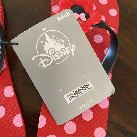Disney Store Minnie Mouse Polka Dot Sandals - Picture 6 of 7